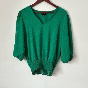No. 11 Los Angeles Women’s Green Blouse Size Medium
